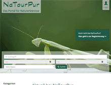 Tablet Screenshot of natourpur.com